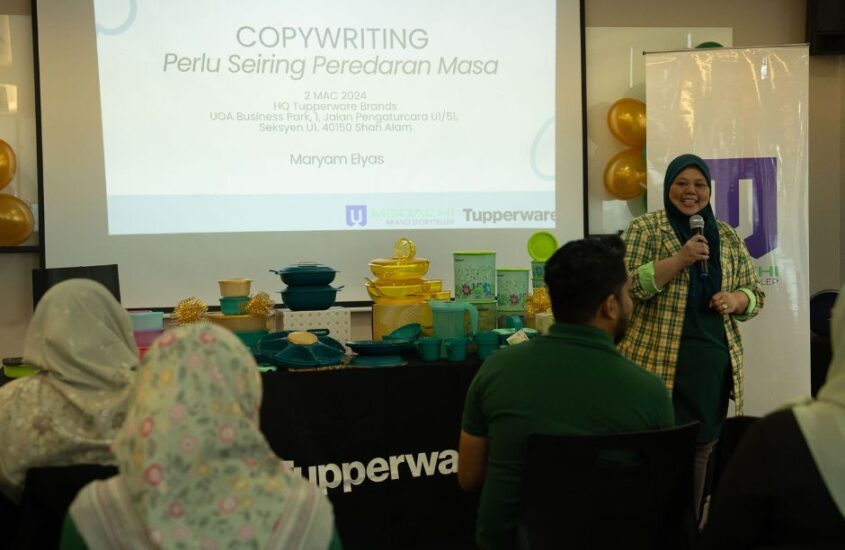 Kelas Copywriting Storytelling di HQ Tupperware Brands, Subang